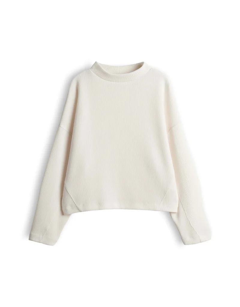GEMSE Sweatshirt in Cord-Optik