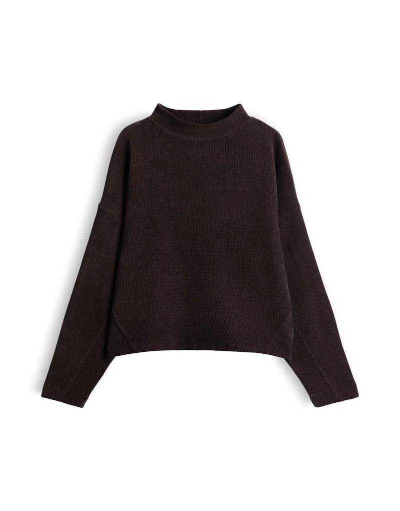 GEMSE Sweatshirt in Cord-Optik