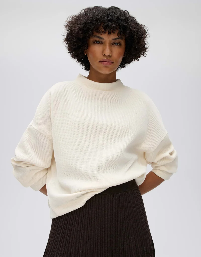 GEMSE Sweatshirt in Cord-Optik