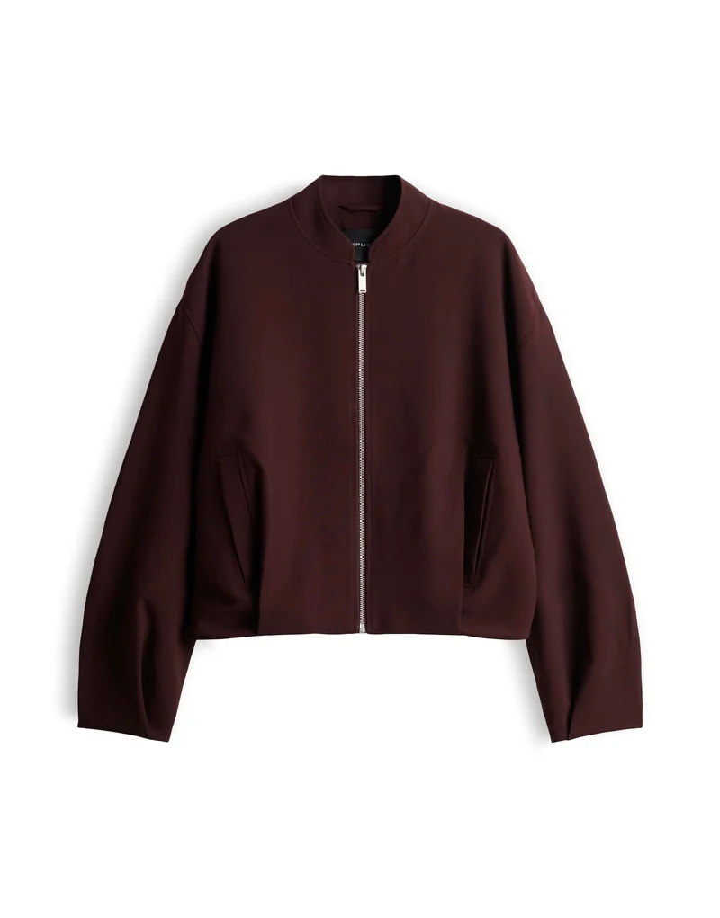 JEASY Blouson mit Ballonsaum