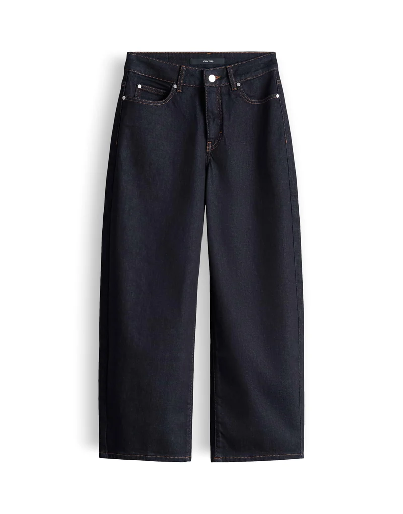 CORAH CURVED Cropped Jeans