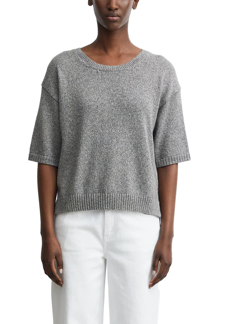 Pullover aus Mouliné-Strick