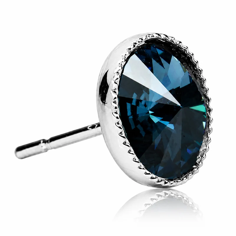LUISIA® Solitär Ohrstecker "Joy" mit Kristallen von Swarovski® | Montana
