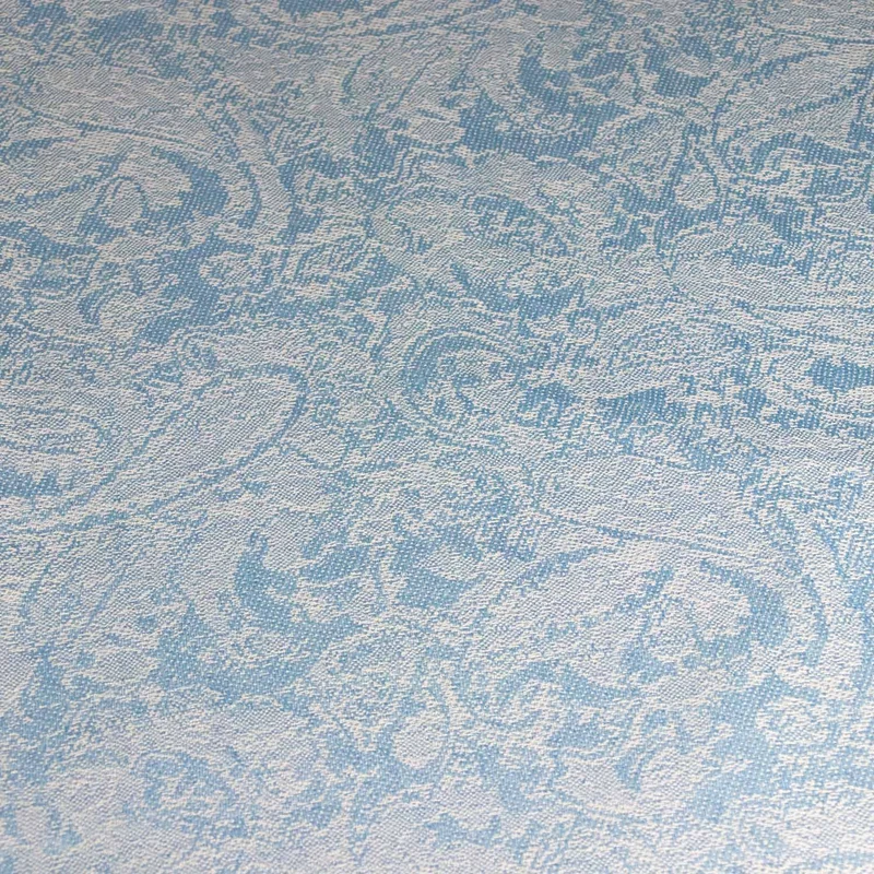 Halstuch aus Viscose - Stola Schal 185 x 70 cm | Hellblau
