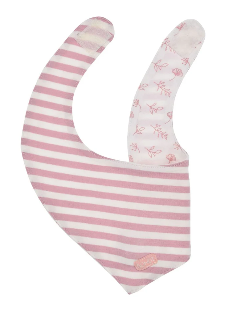 BONDI Baby Kinder Halstuch "Eule" 93737 | Rosewood Rosa
