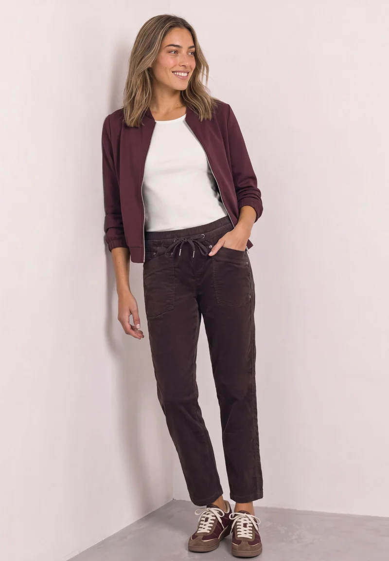 BONNY Mid Waist Stoffhose