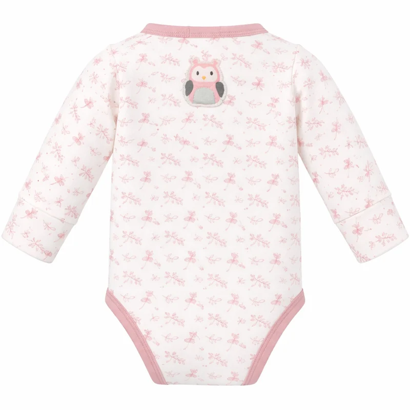 BONDI Baby Langarm Body "Mom+Dad" 93733 | Offwhite