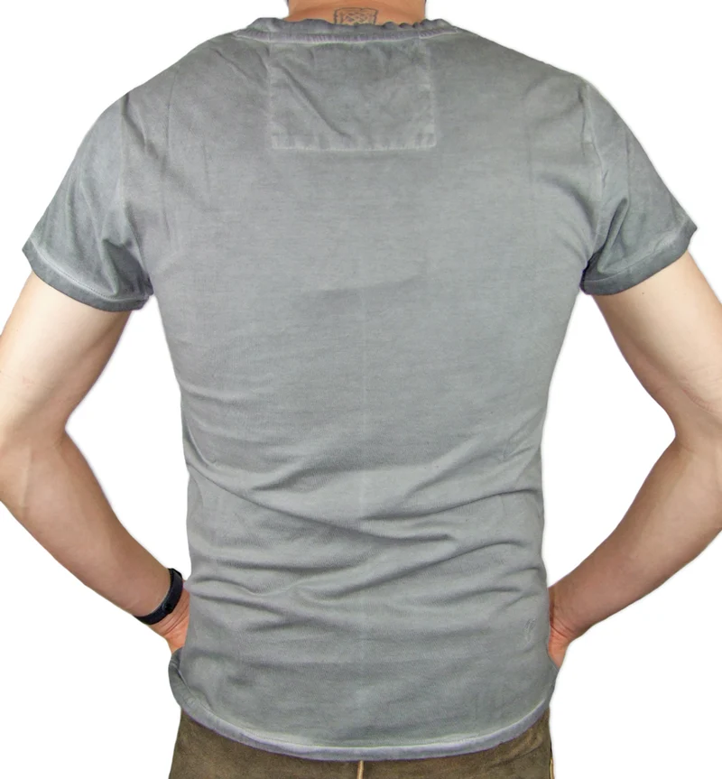 Krüger BUAM T-Shirt Krachlederne - Grau