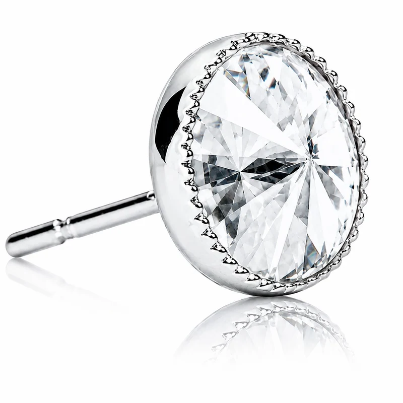LUISIA® Solitär Ohrstecker "Joy" mit Kristallen von Swarovski® | Kristall