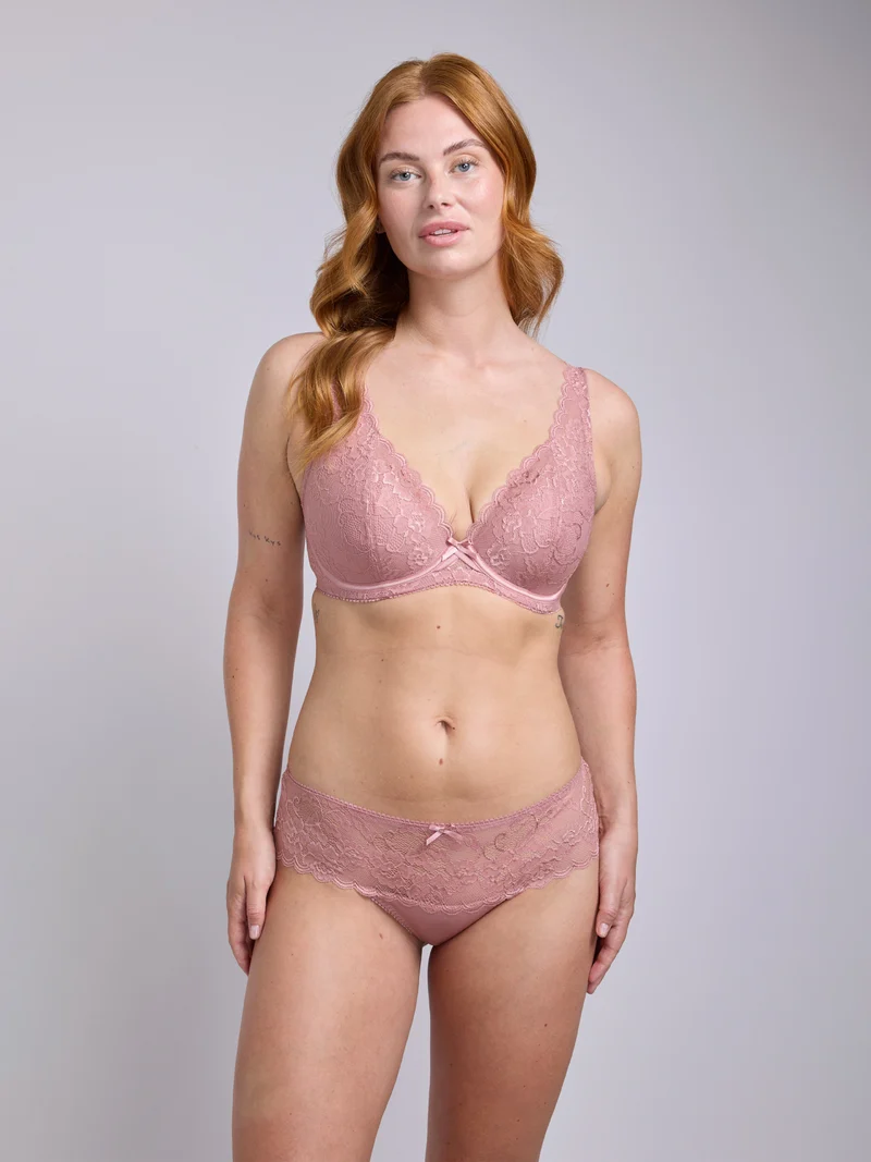 Dawn 3/4 Padded Mix – Burnt Mauve
