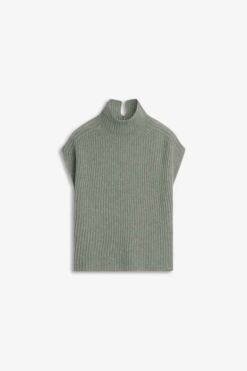 CIMIKO Wollpullover mit V-Ausschnitt