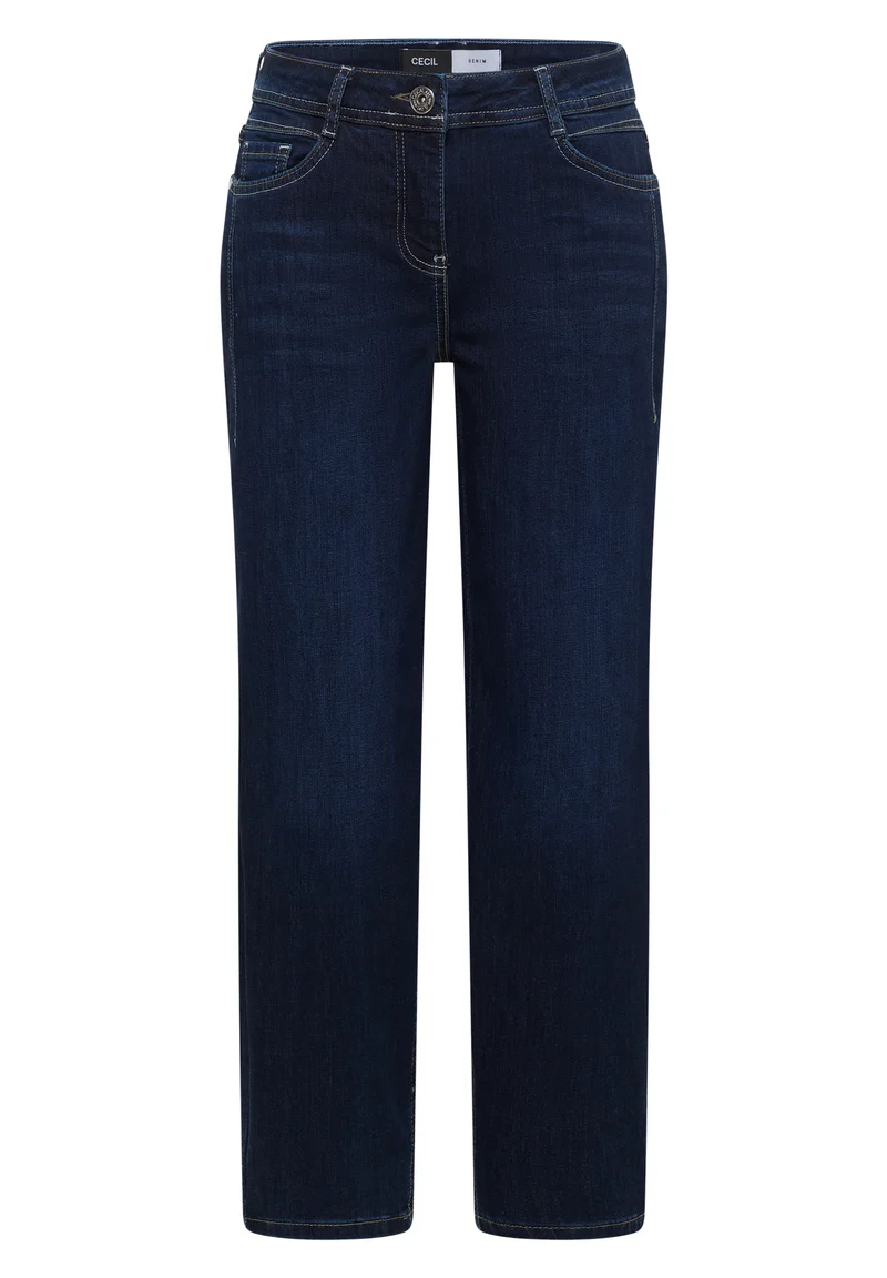 SCARLETT High Waist Barrel Leg Jeans