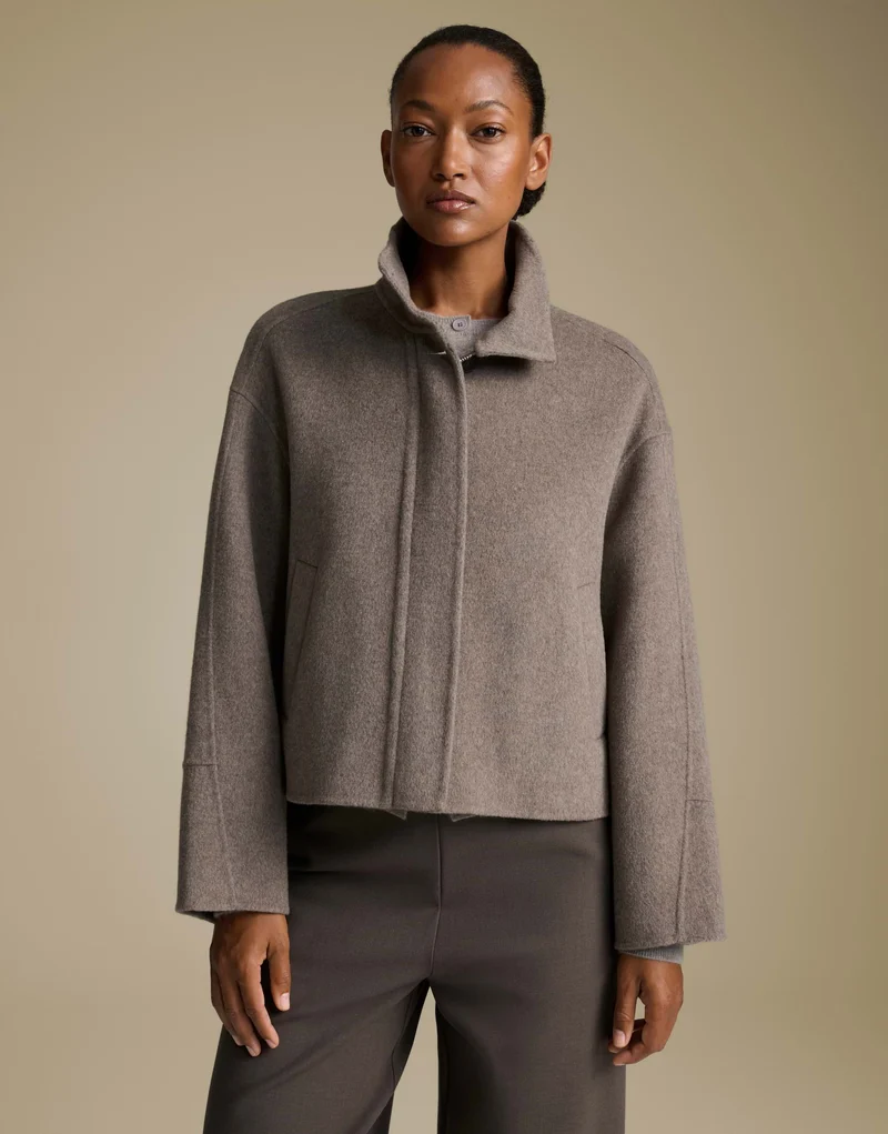 VARIELLE Jacke aus Woll-Kaschmir-Mix