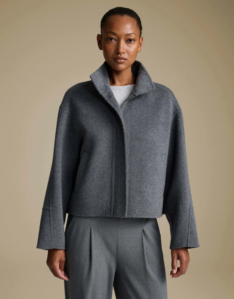 VARIELLE Jacke aus Woll-Kaschmir-Mix