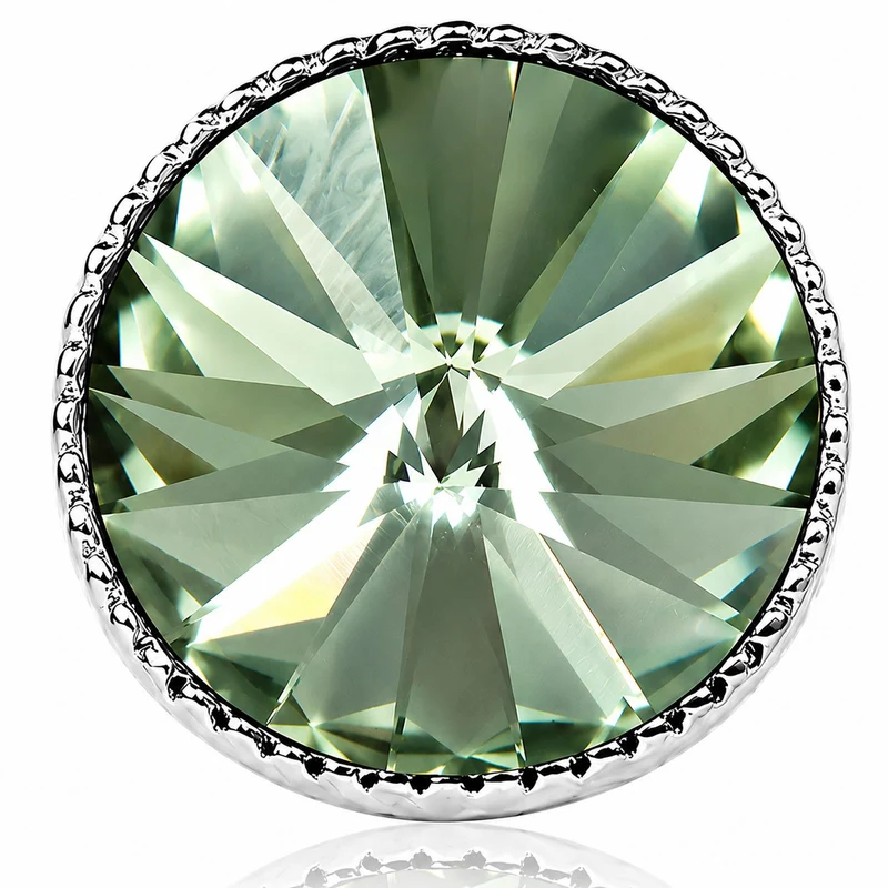 LUISIA® Solitär Ohrstecker "Joy" mit Kristallen von Swarovski® | Black Diamond