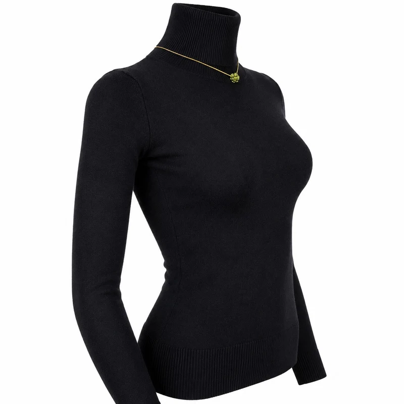 LUISIA® Halskette "Mia" mit Blüten Kugel - 16 Karat vergoldet | Olivgrün