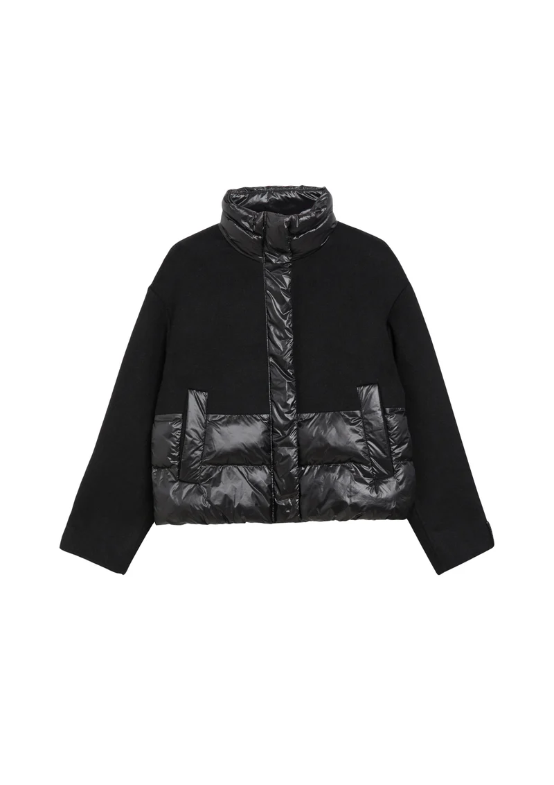 Outdoor-Jacke mit Stehkragen