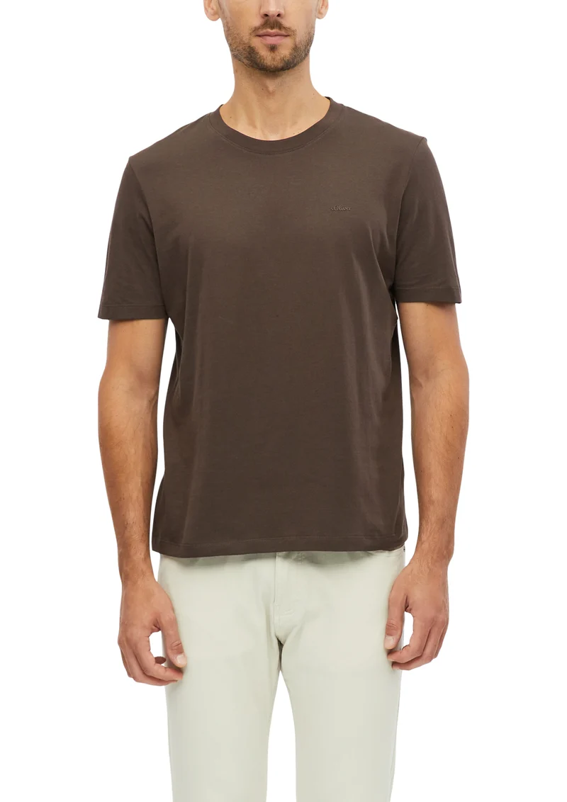 T-Shirt mit Logo-Print