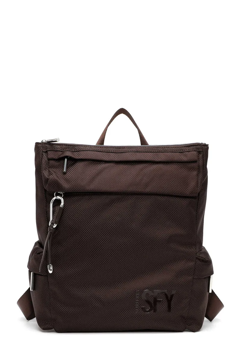 SFY SURI Sports Marry Rucksack mit Nylon-Optik und Reißverschlussfächern