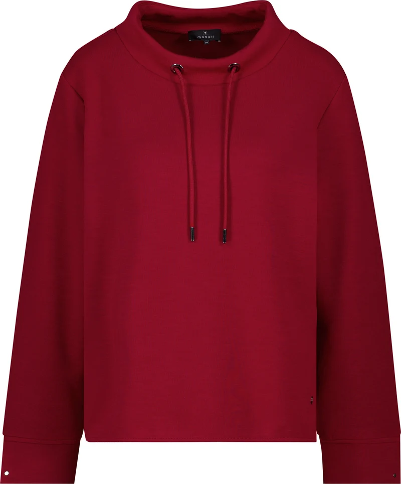 Sweatshirt mit Stehkragen