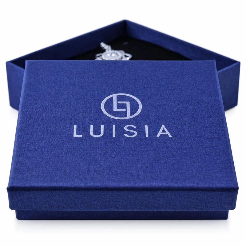LUISIA Halskette "Isabel" mit Premium Kristall Herz | Kristall