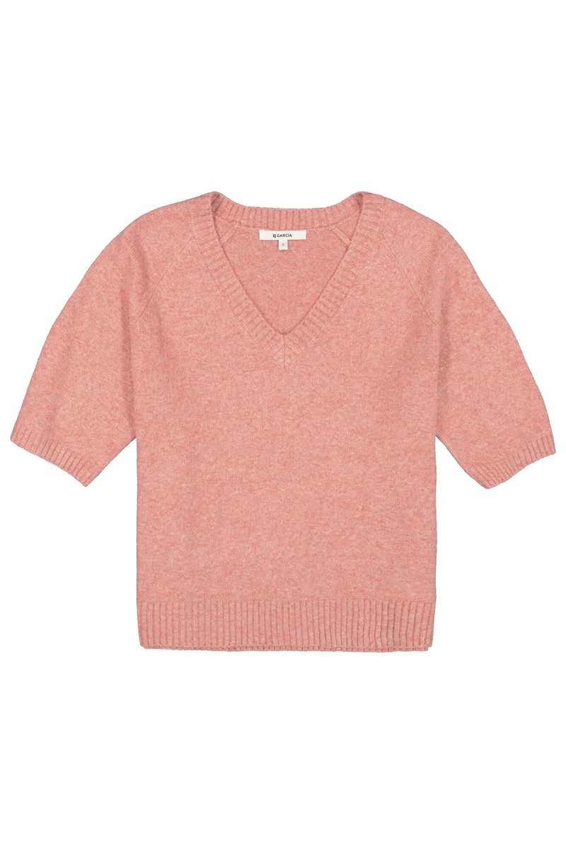 Pullover mit lässiger Passform und V-Neck