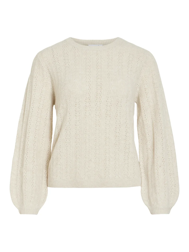 VILIGA Pointelle Strickpullover
