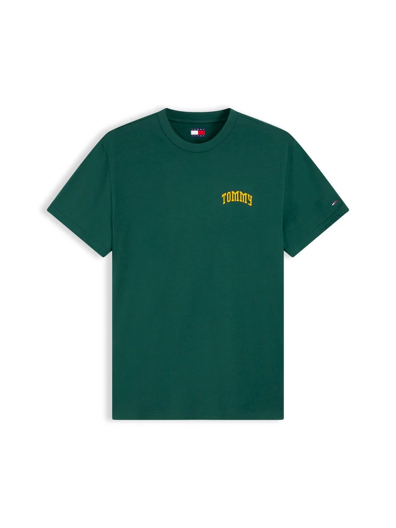 Slim Fit Jersey-T-Shirt mit Logo