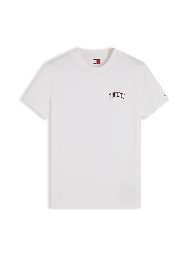Slim Fit Jersey-T-Shirt mit Logo