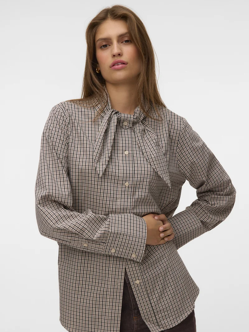 SYNNE Bluse mit Bindeband