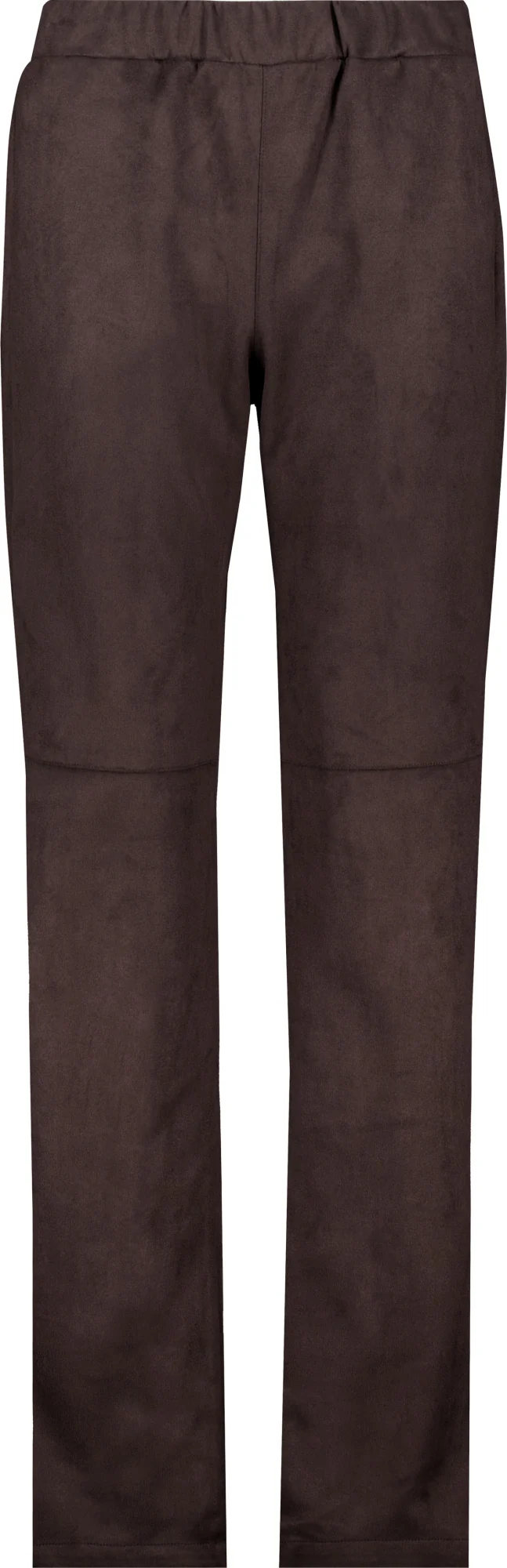 Velours Hose mit Straight Leg