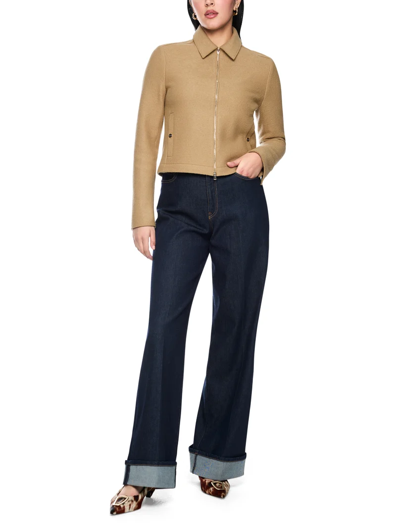 WARRI Jeans mit Kontrastnähten