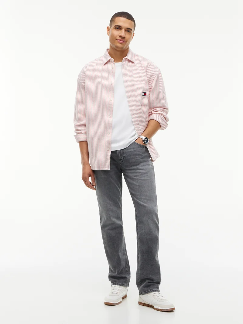 RYAN SLIM Straight Leg Jeans mit Whisker-Effekt