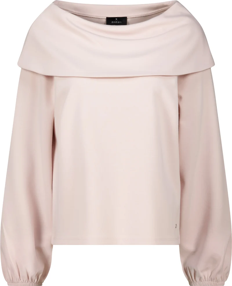 Monari Pullover mit Carmen-Ausschnitt