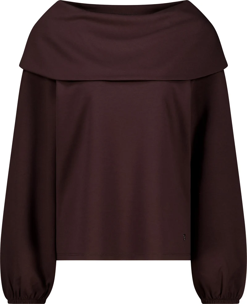 Monari Pullover mit Carmen-Ausschnitt