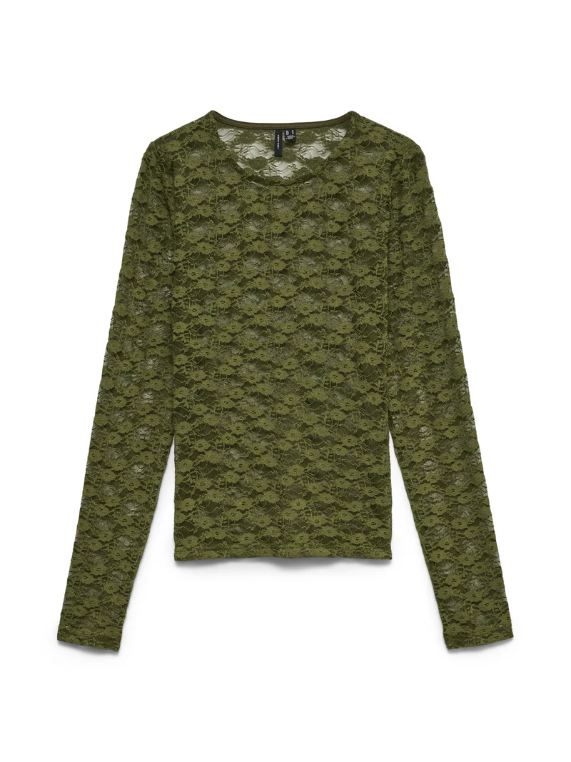 VMBONITA O-Neck Langarmtop