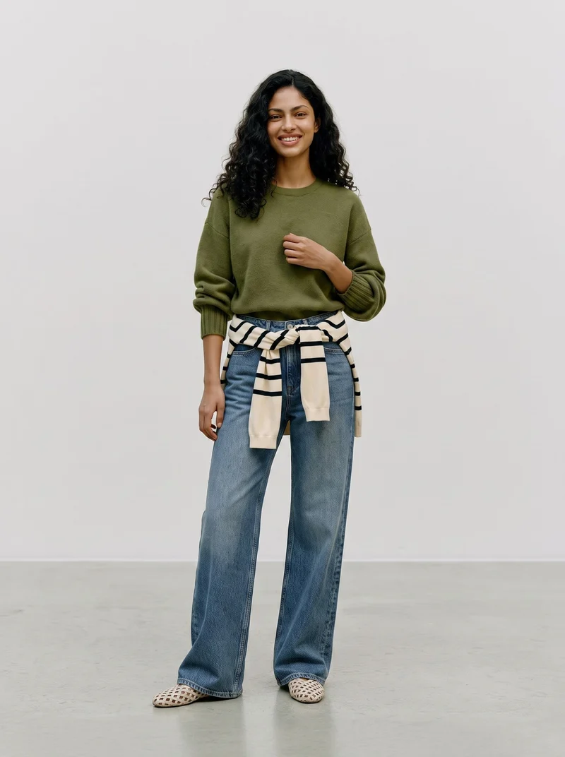 VMKACY O-Neck Strickpullover
