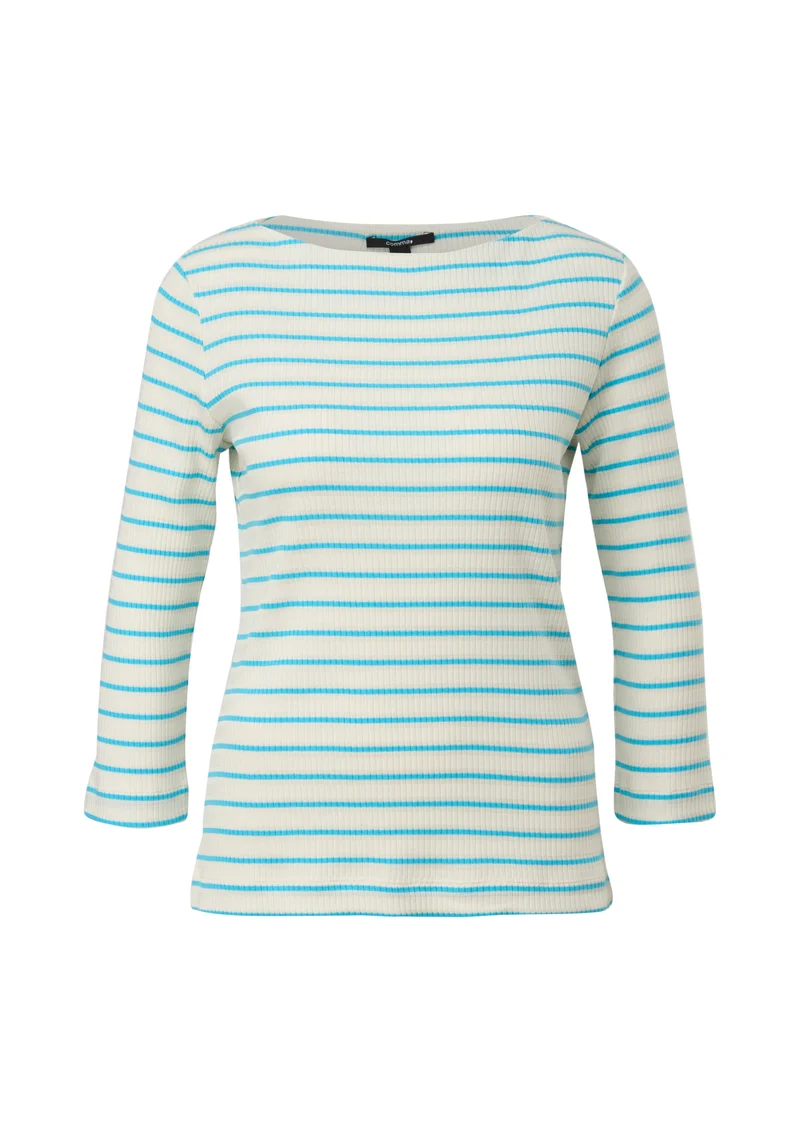 Rippshirt aus Viskosemix