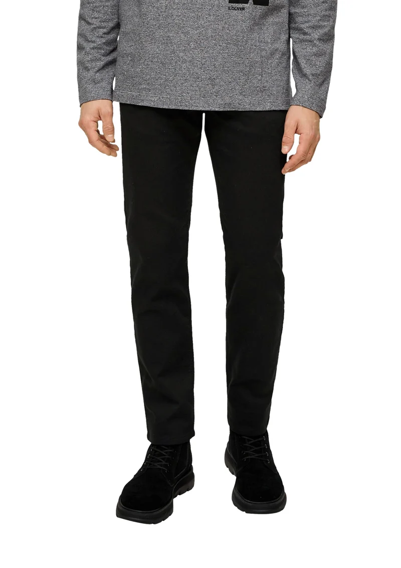 Hose aus Dobby-Twill