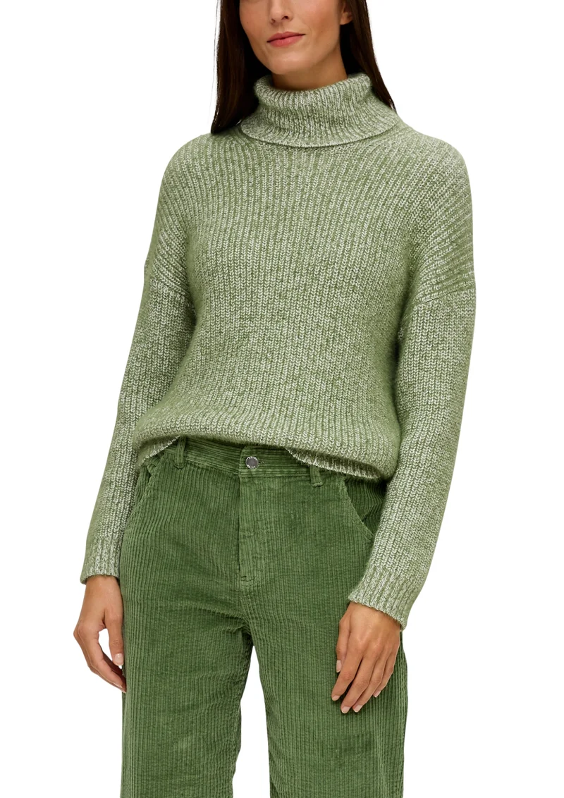 Strickpullover aus Baumwollmix