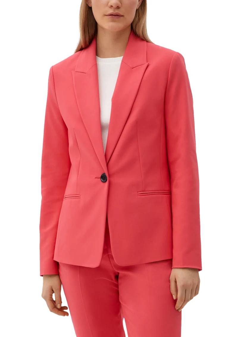Blazer mit Paspeltaschen