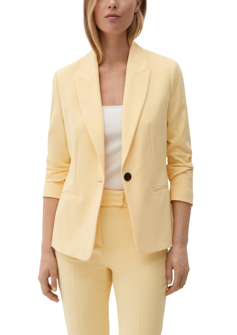 Blazer mit Paspeltaschen