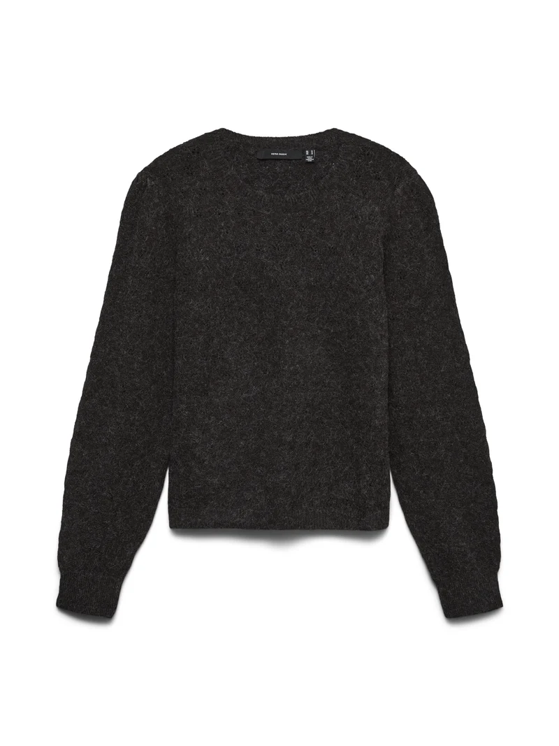 DOFFY Pullover im Lochstrickmuster