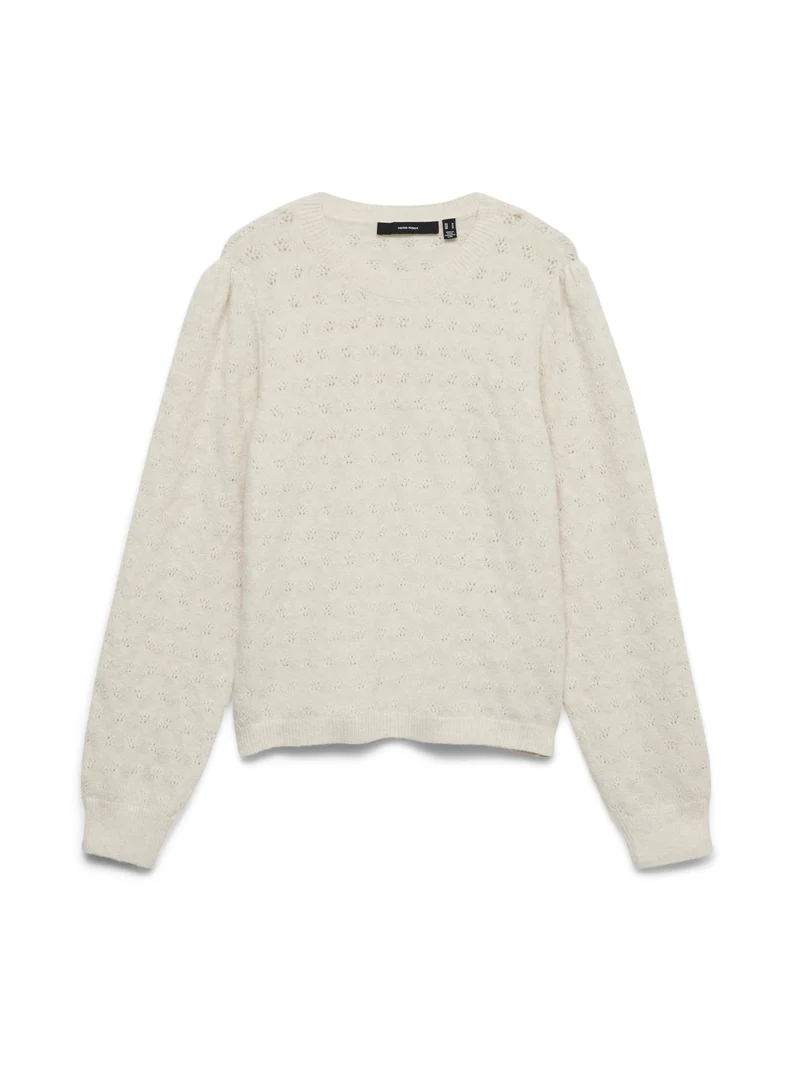 DOFFY Pullover im Lochstrickmuster