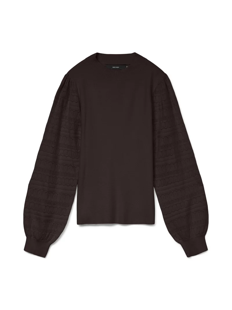NEWLIMONE Strickpullover mit Stehkragen