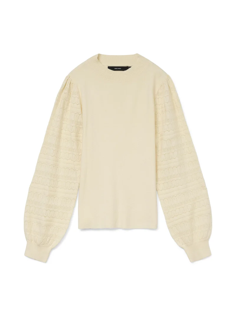 NEWLIMONE Strickpullover mit Stehkragen