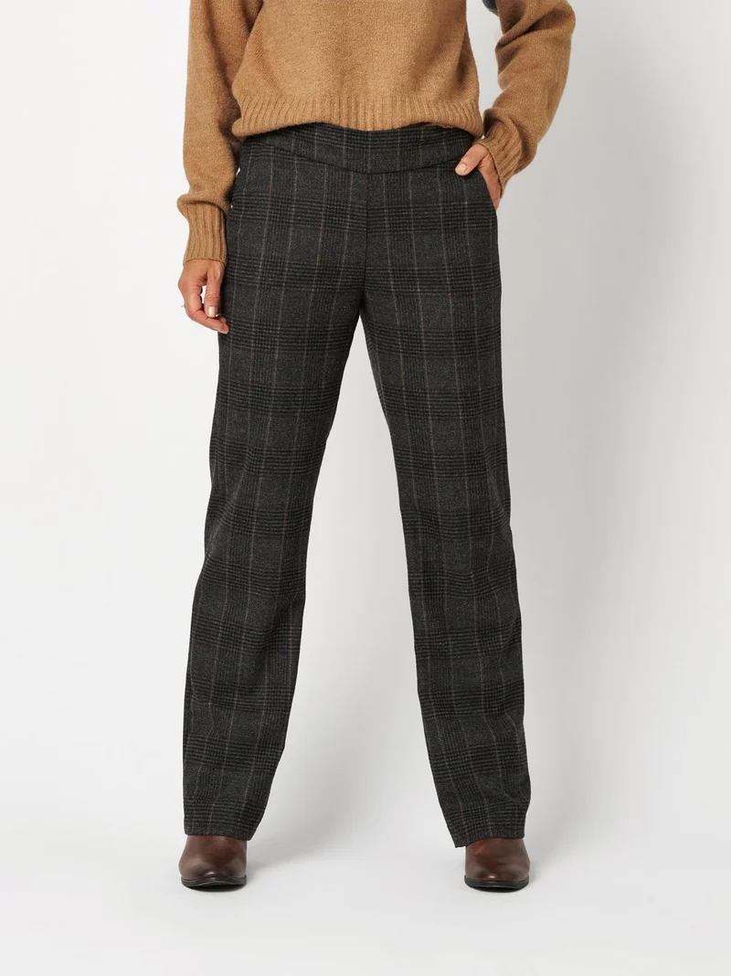 SCARLET Wide Leg Karohose