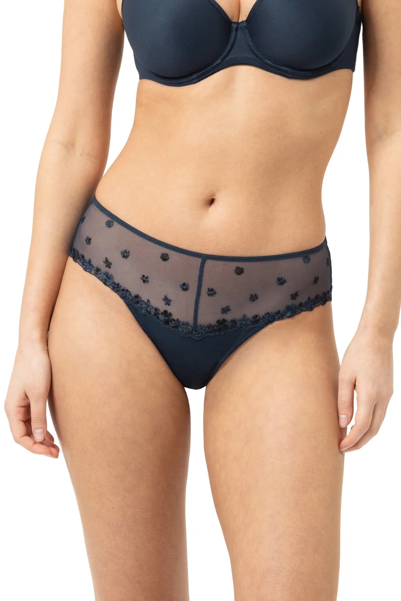 MEY Pretty Joan Hipster mit Tüll-Stickerei