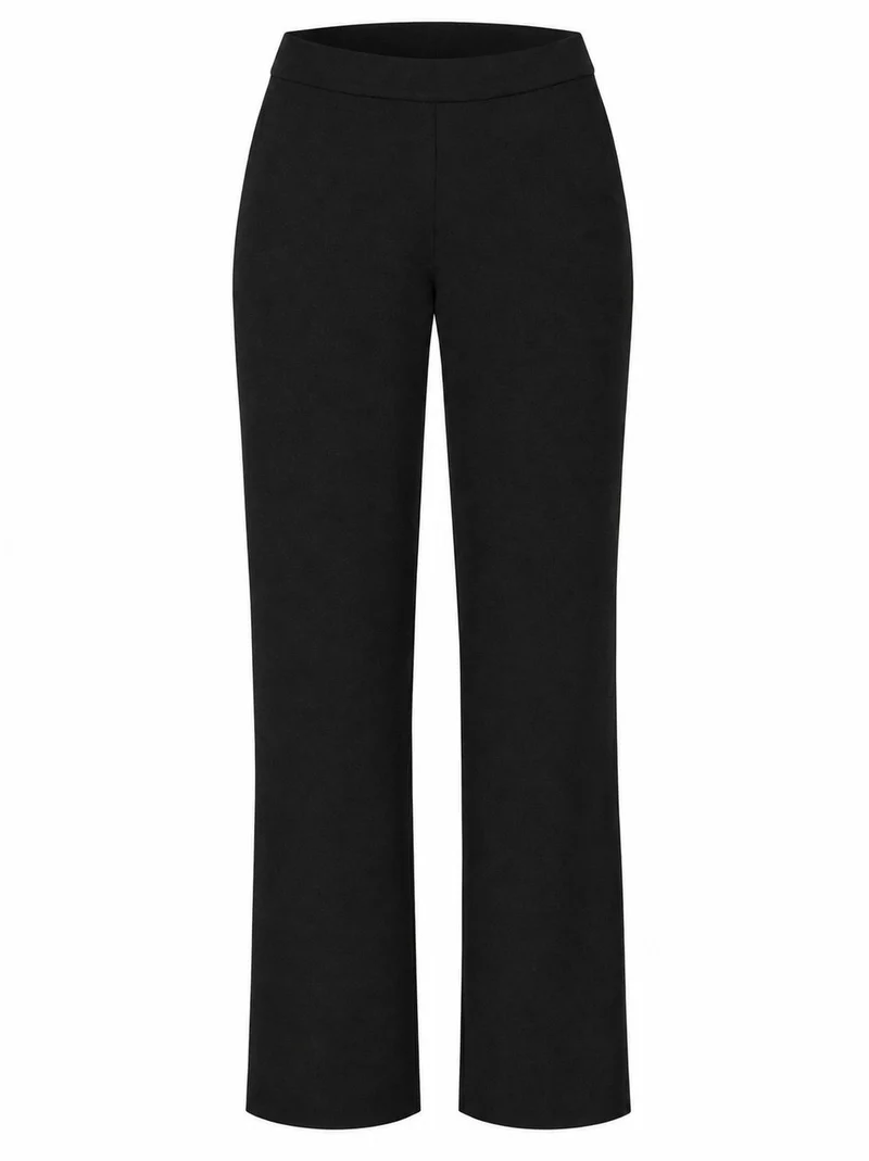 SUE 7/8 Weite Hose aus Gabardine
