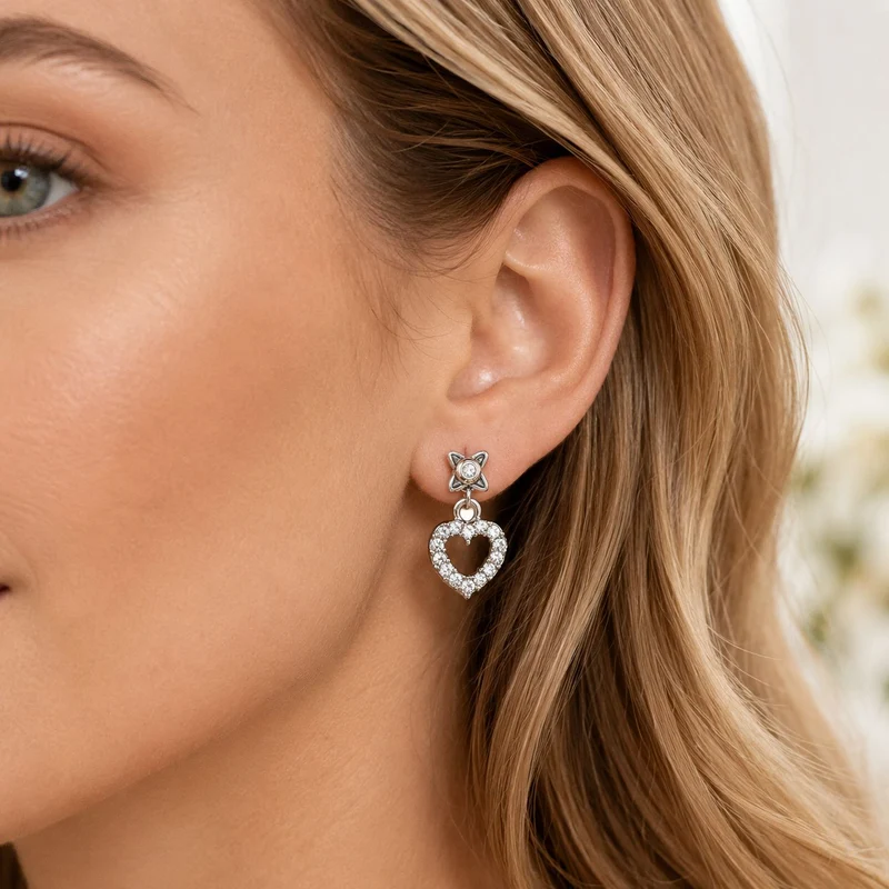 LUISIA® Ohrstecker "Elara" mit Kristallen von Swarovski® | Silber